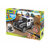 REVELL - Κατασκευή JUNIOR KIT, Offroad Police, 29pcs, 00807