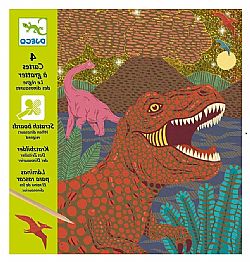 DJECO - Ζωγραφική Scratch Board *Dinosaurs*, 09726