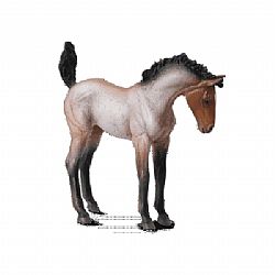 COLLECTA - HORSES - Mustang Foal Bay Roan, 88545