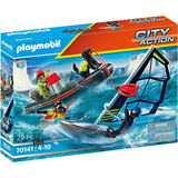 PLAYMOBIL - CITY ACTION - Polar Sailor Rescue with Dinghy, 70141