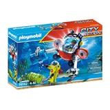 PLAYMOBIL - CITY ACTION - Enviromental Operation with Dive Boat, 70142