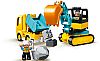 LEGO - DUPLO - Truck & Tracked Excavator, 10931