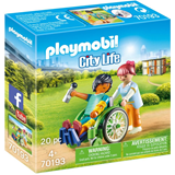 PLAYMOBIL - CITY LIFE - Patient in Wheelchair, 70193