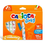 CARIOCA - Μαρκαδόροι BABY 12pcs, 42814