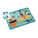 SCRATCH EUROPE - Παζλ Διπλό Flat & 3D 36pcs *Pirates*, 6181204