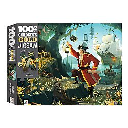 MATHV - Παζλ Gold 100pcs *Pirate Treasure*, tj-3