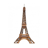 ANELIXI - Ξυλοκατασκευή  3Φ Έγχρωμη - Eiffel Tower, PC030