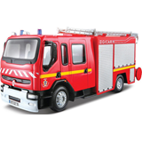 BURAGO - EMERGENCY - Fire Truck Ladder 1/50 Metal, 32002