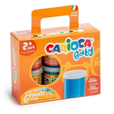 CARIOCA - Δακτυλομπογιές BABY 6x80ml