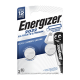 ENERGIZER - Μπαταρία CR2032 Lithium 3V, 2τεμ