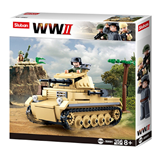 SLUBAN - WW2 - Small German Tank 356pcs, b0691