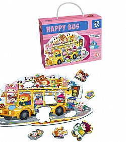 TSG - Παζλ 59τεμ *Happy Bus*, 1849