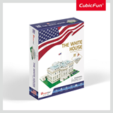 CUBIC FUN - Χαρτοκατασκευή 3D *The White House* 64pcs, c060h