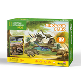 CUBIC FUN - Χαρτοκατασκευή 3D *Nat Geographic Dino Park* 43pcs, ds0973h