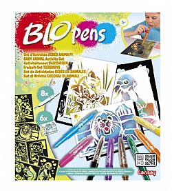 BLOPENS - Φυσομαρκαδόροι 8τεμ *Baby Animal Activity Set*, 23549