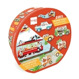 SCRATCH EUROPE - Παζλ Κουτί 80pcs 2in1 *On the Road*, 6181224