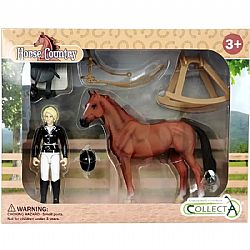 COLLECTA - HORSES - Αναβάτις Αγώνων με Αλογο και Αξεσουάρ, 84244