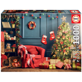 EDUCA - Παζλ 1000τεμ *Christmas Corner*, 19520