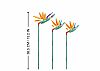 SLUBAN - FLOWERS - Strelitzia Reginae Aiton 269pcs, b1121c