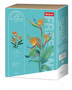 SLUBAN - FLOWERS - Strelitzia Reginae Aiton 269pcs, b1121c