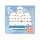 DJECO - Αυτοκόλλητα Νυχιών *Cutie* 120pcs, 09242