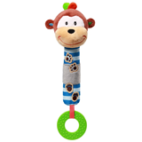 BABYONO - Υφασμάτινο Squeaky 30cm *Monkey George*, 619