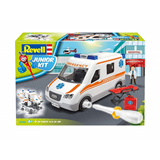 REVELL - Κατασκευή JUNIOR KIT, Ambulance, 39pcs, 00806